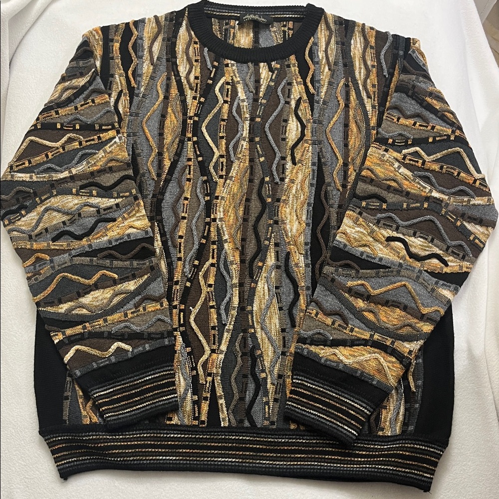 Montechiaro Men's Multicolor Sweater